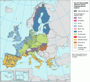 carte des sites Natura 2000 en Europe